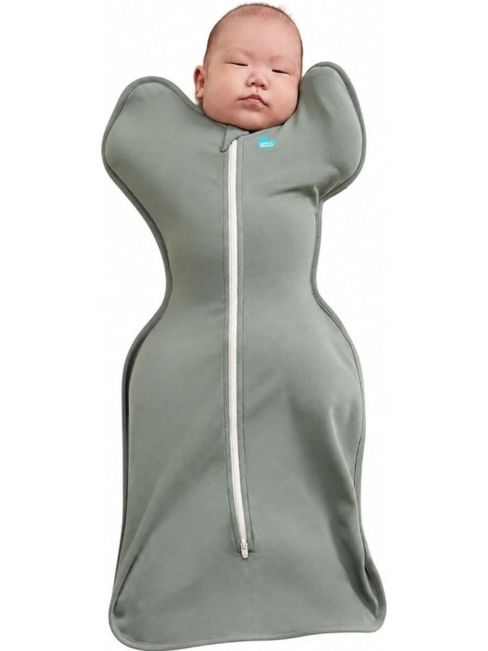 Cozy Baby Sleep Sack Swaddle, 1.0 TOG, 8-13 lbs, Deep Olive - Perfect for
